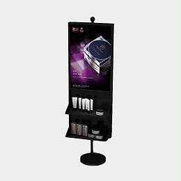 化妆品店铺入门展示货架